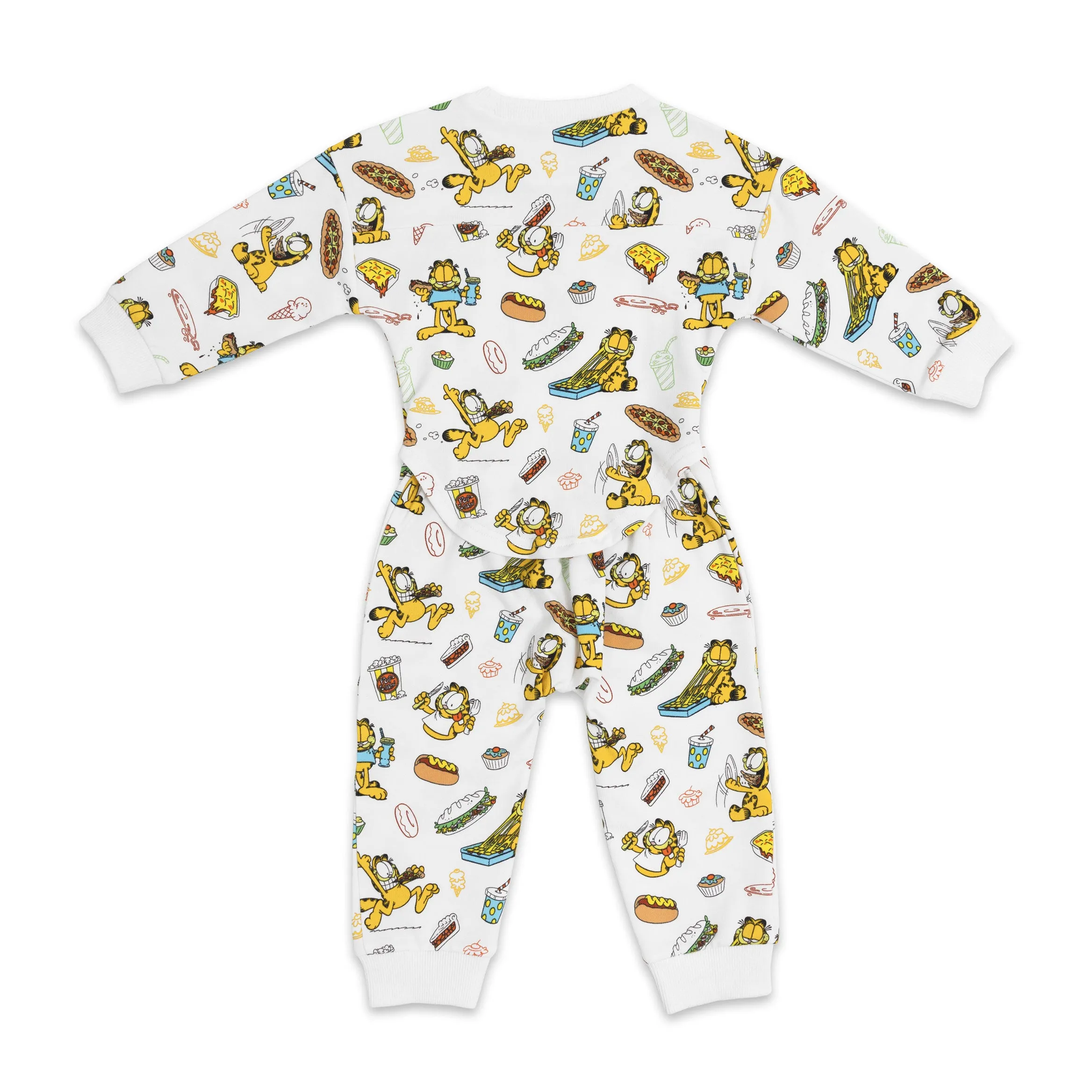 ---Garfield: Snack Attack Bamboo Terry Daywear Romper--