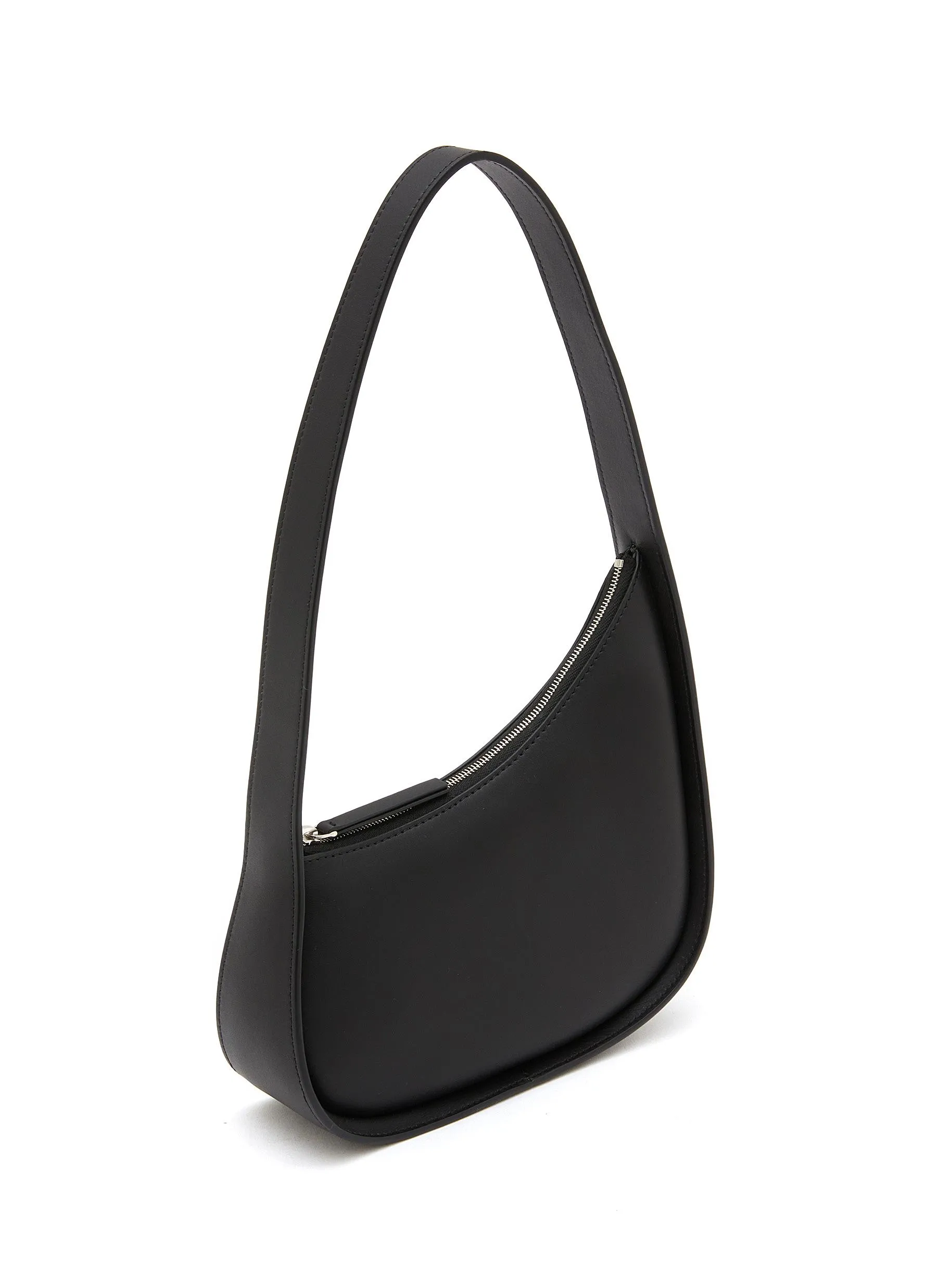 -----------THE ROW  ---- ------------BLACK ----Half Moon Leather Hand Bag --