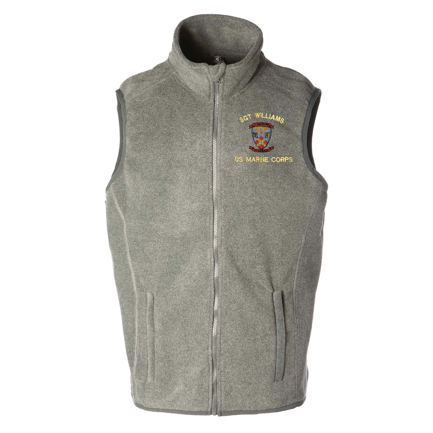 2nd Battalion 5th Marines Embroidered Fleece Vest