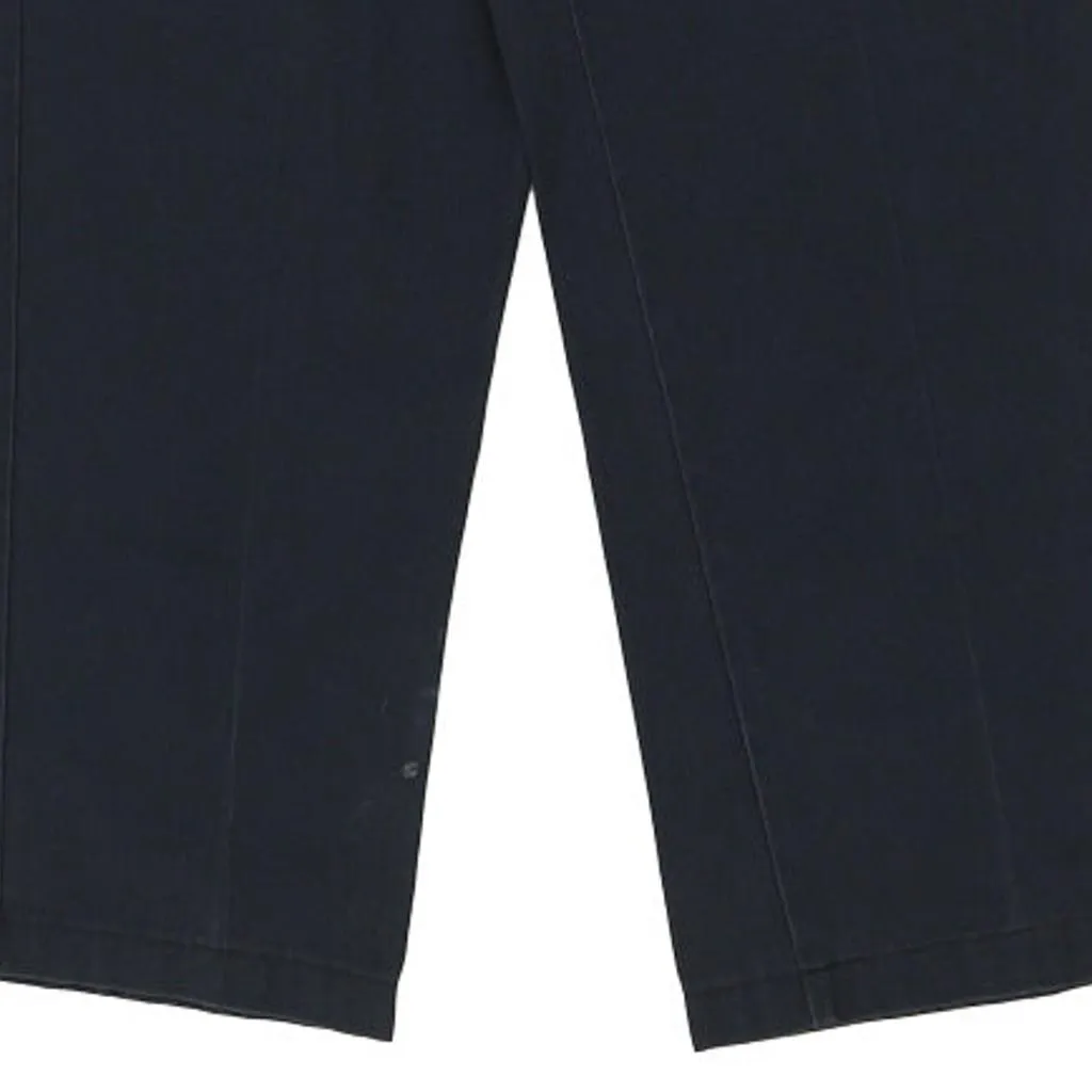 874 Dickies Trousers - 32W 29L Navy Cotton Blend