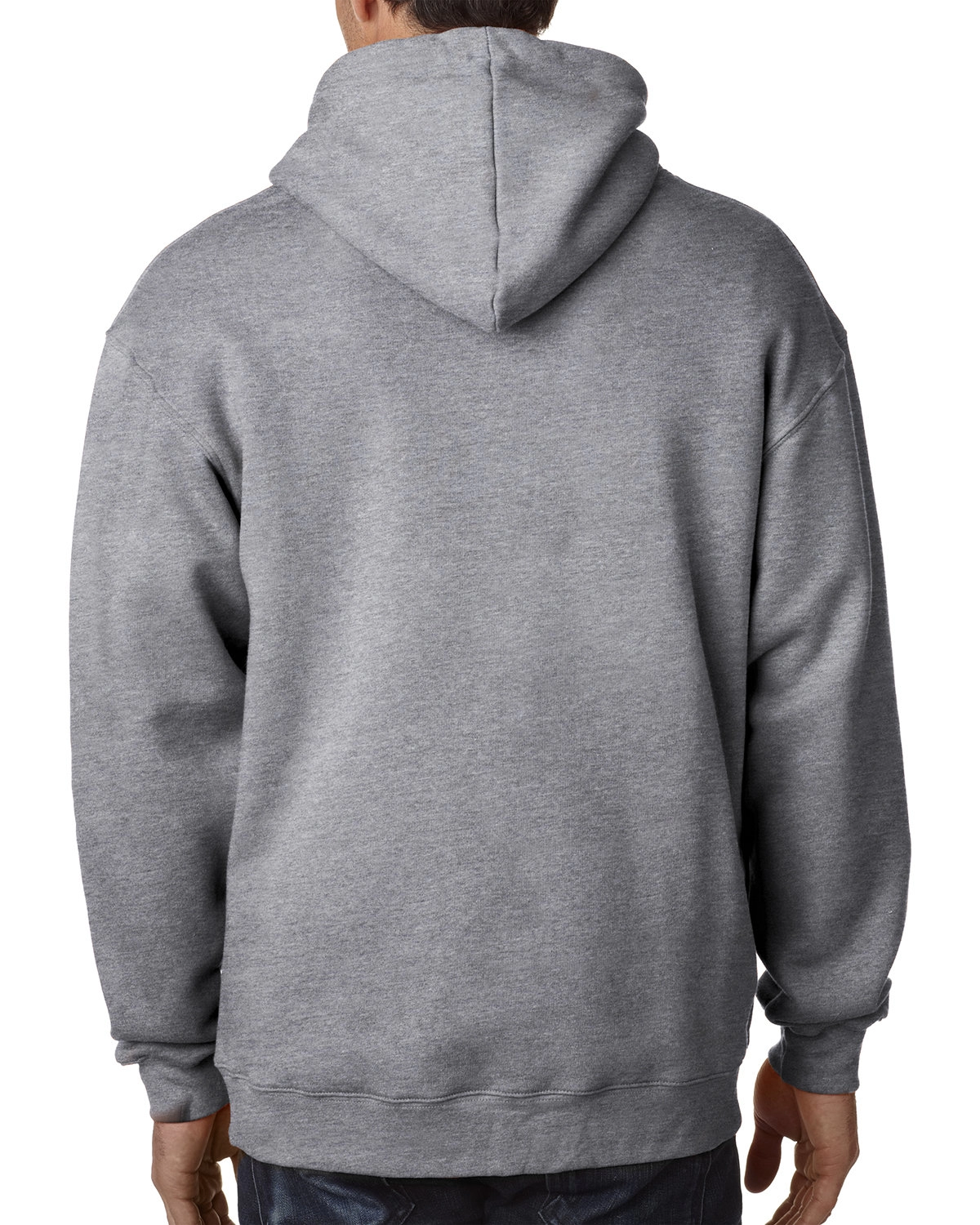 900 Bayside Adult Hooded Full-Zip Blended Fleece SKU: 900