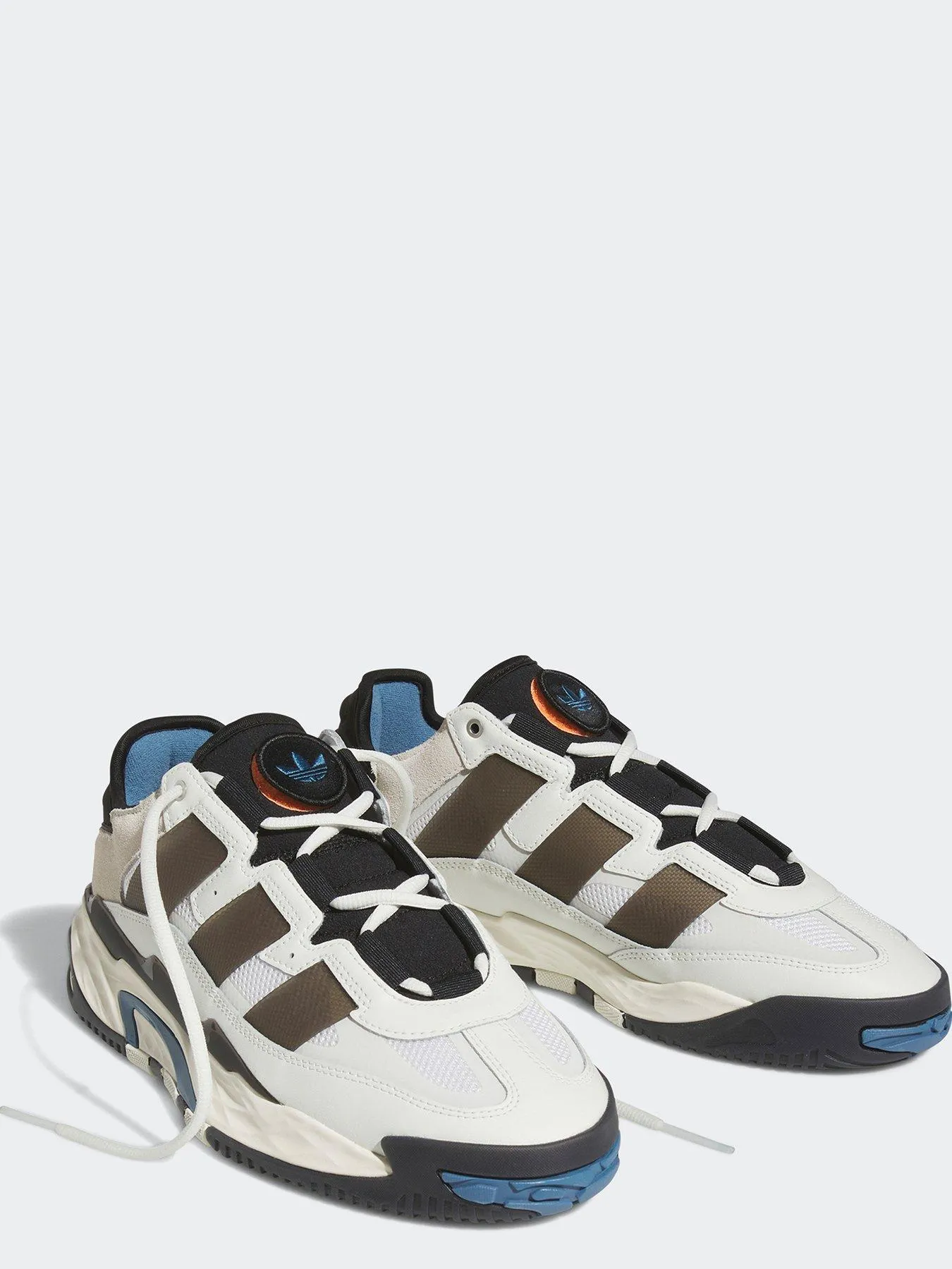 adidas Originals Mens Niteball Trainers - White Multi