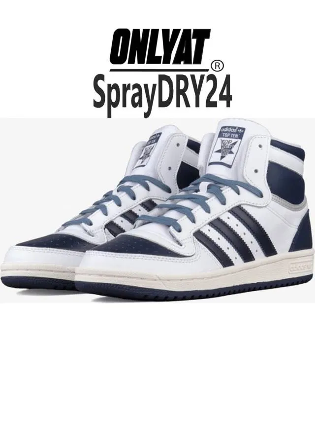 Adidas Originals Mens Top Ten RB Trainers White/Collegia...