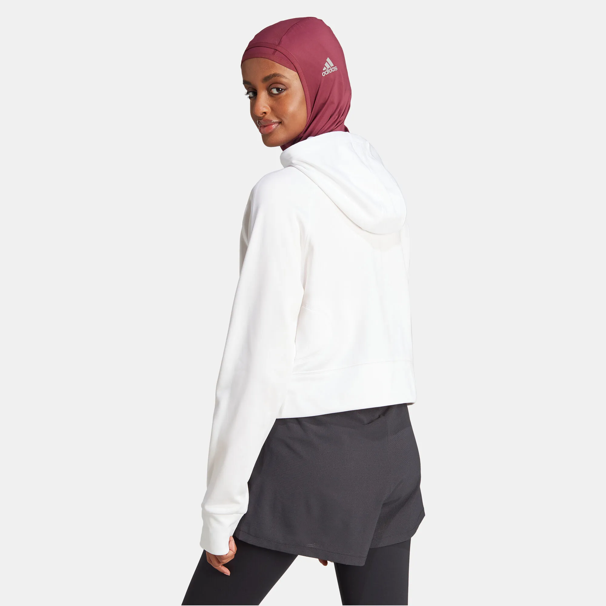 adidas Women's Game and Go Fleece Full-Zip Training Hoodie