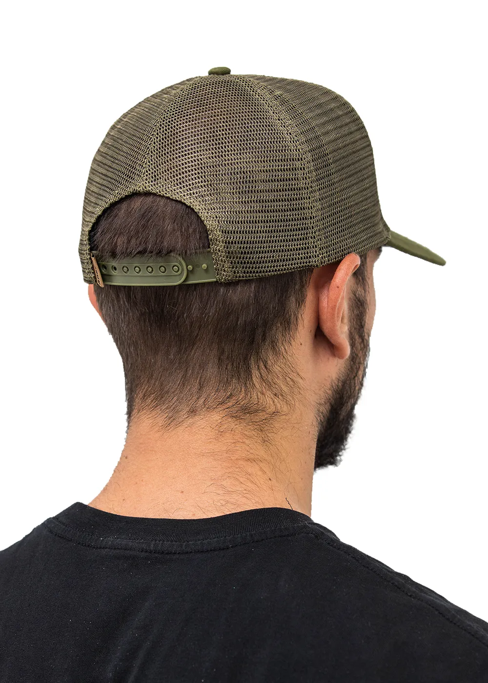 Adreno Surge Trucker Cap - Leather Helmet Badge