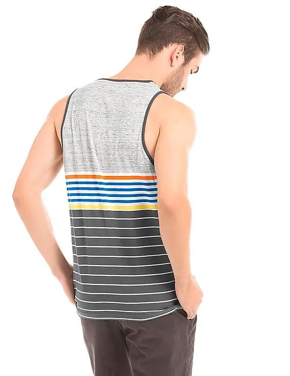 Aeropostale Patch Pocket Striped Tank