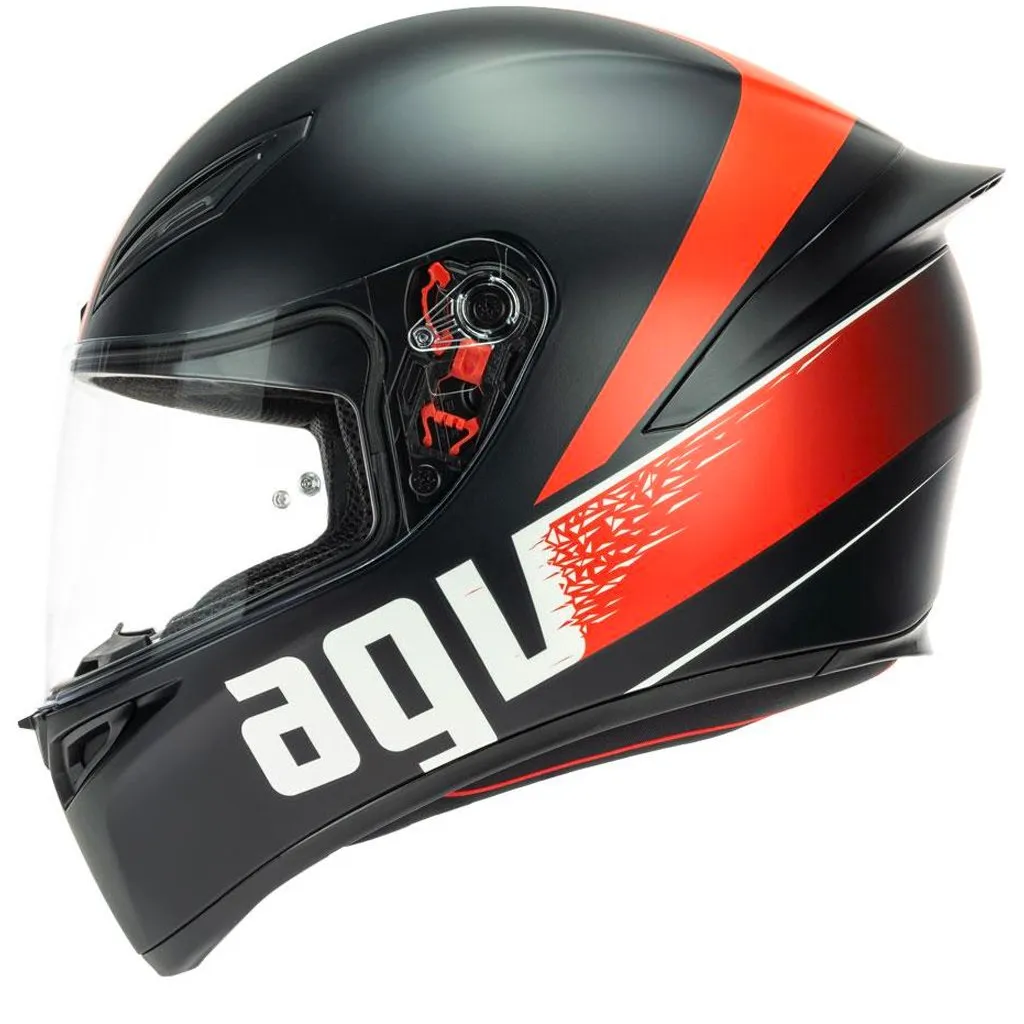 AGV - K-1 Grip Black/Red Helmet