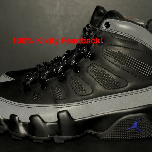 Air jordan 9 boot black concord