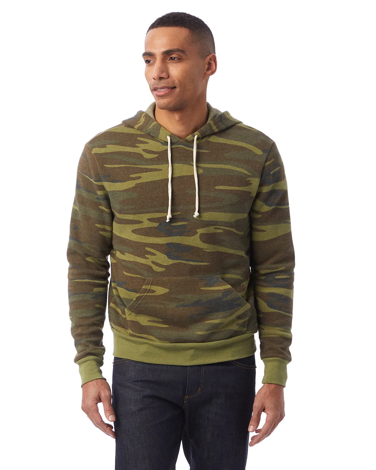 Alternative Men's Challenger Eco-Fleece Hooded Sweatshirt