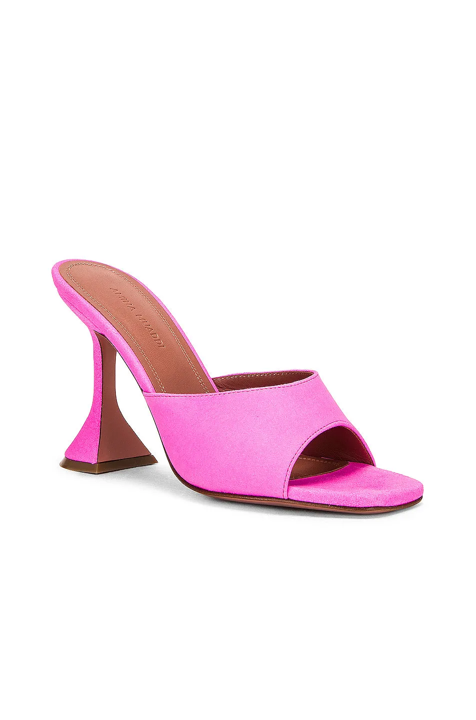 AMINA MUADDI Lupita Suede Slipper Mule