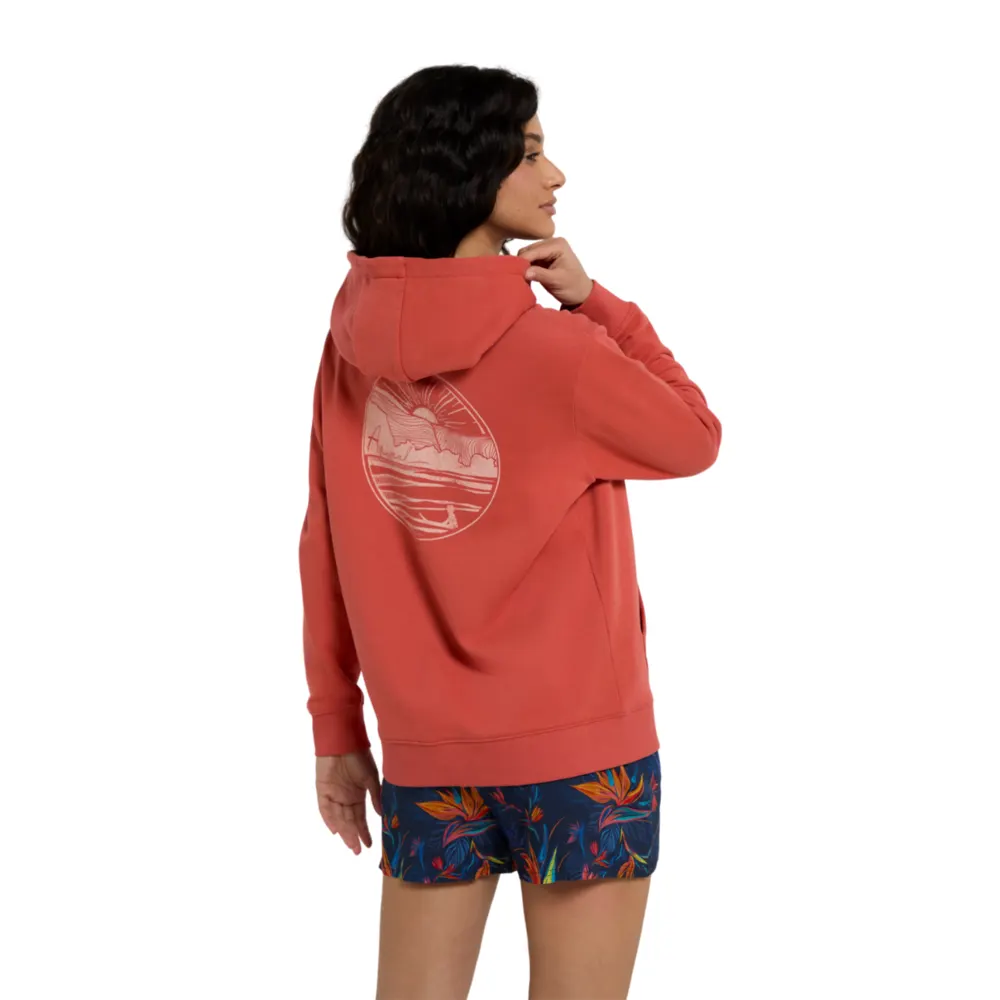 Animal - Womens/Ladies Maya Back Print Natural Full Zip Hoodie