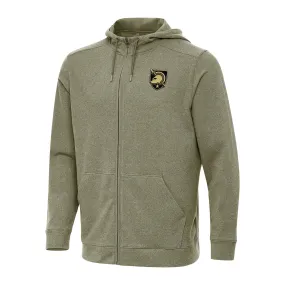 Antigua Army Black Knights Olive Effortless Full-Zip Hoodie Jacket