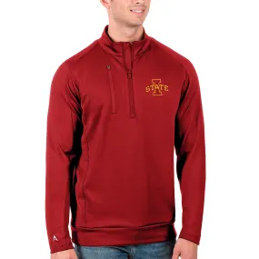 Antigua Iowa State Cyclones Red Big & Tall Generation Quarter-Zip Pullover Jacket