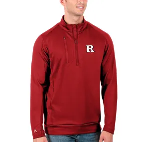 Antigua Rutgers Scarlet Knights Scarlet Generation Half-Zip Pullover Jacket