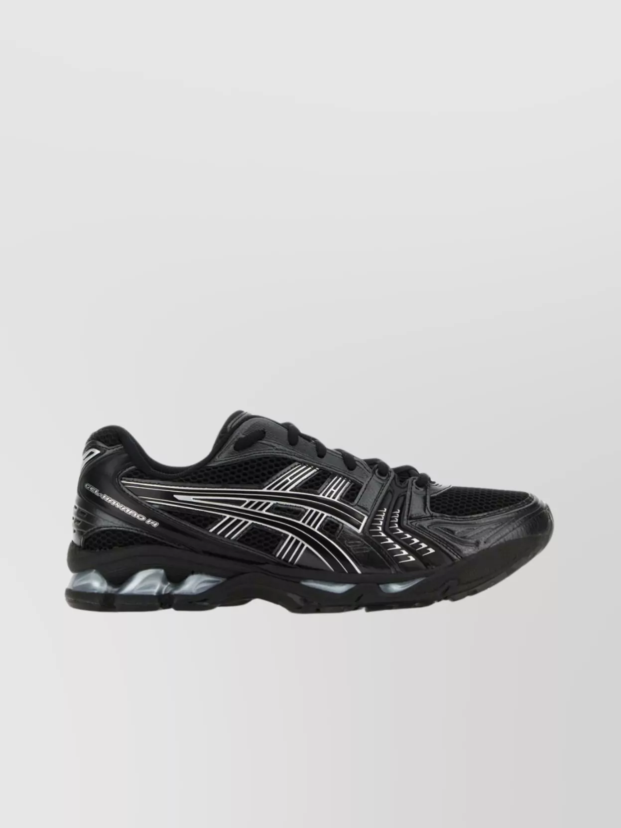 Asics   14 low-top sneakers with mesh panels and rubber sole