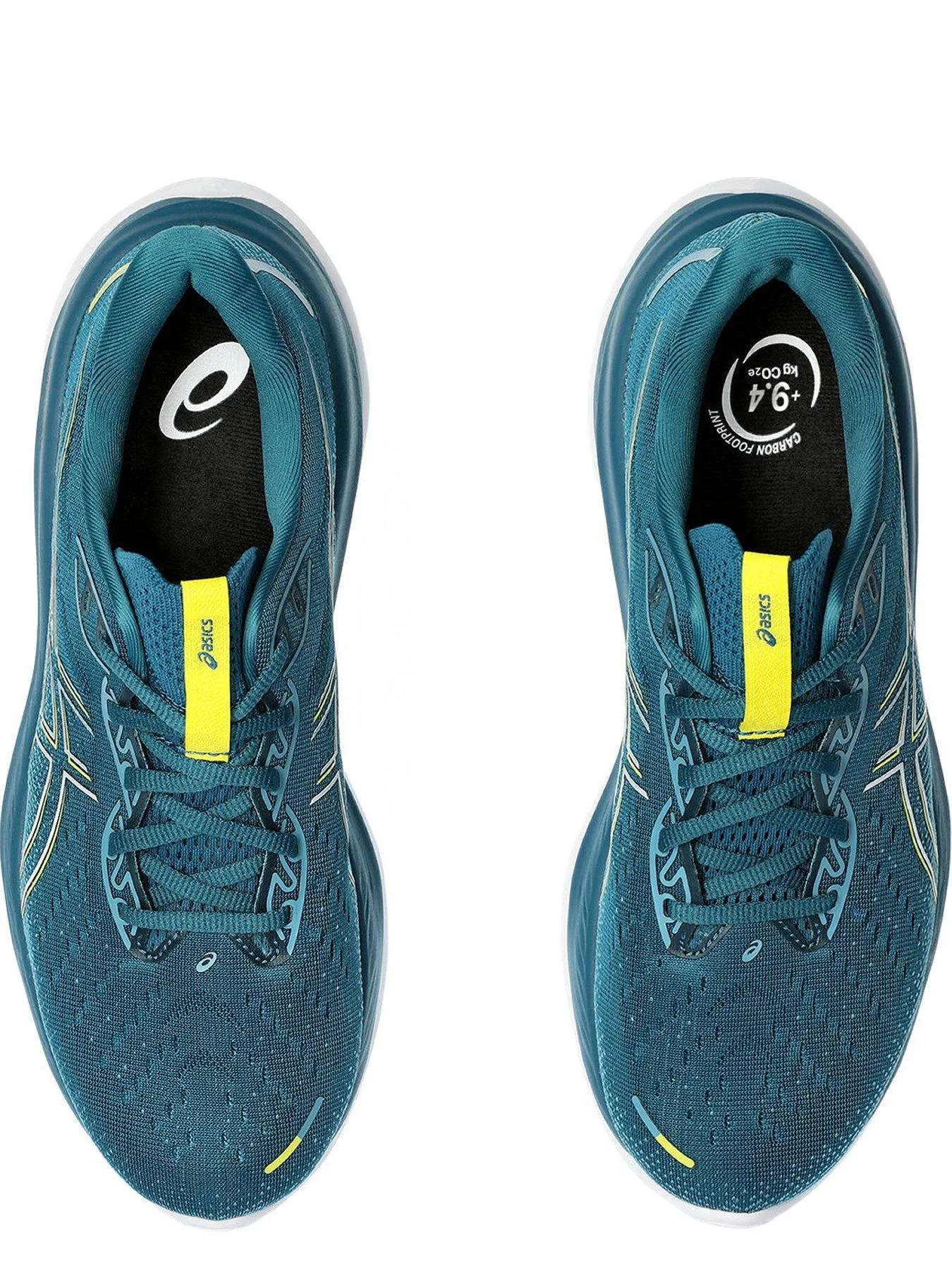 Asics Men's Gel-Cumulus 26 Running Trainers - Teal/Yellow