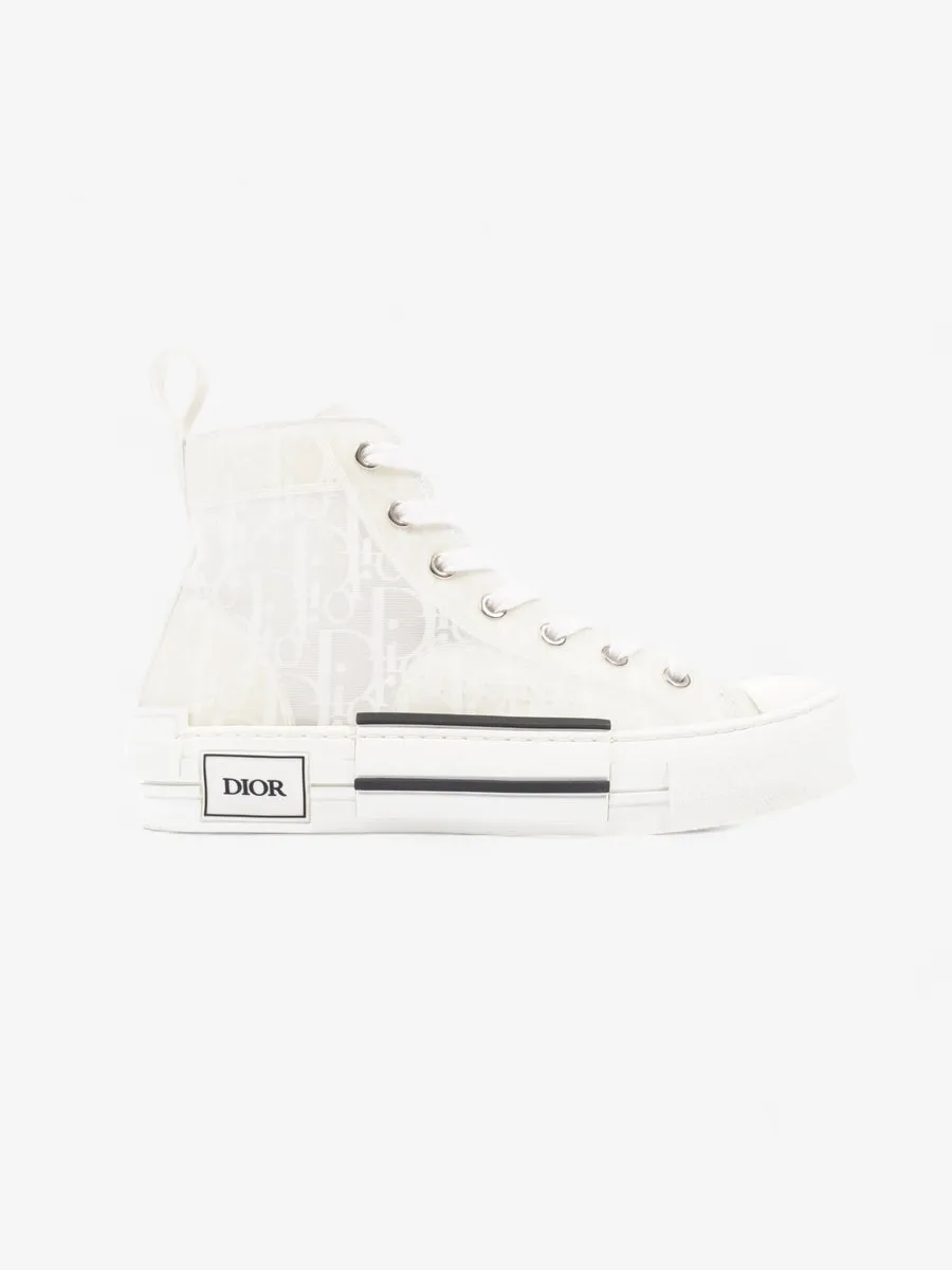 B23 High Top Sneakers White Canvas EU 37 UK 4