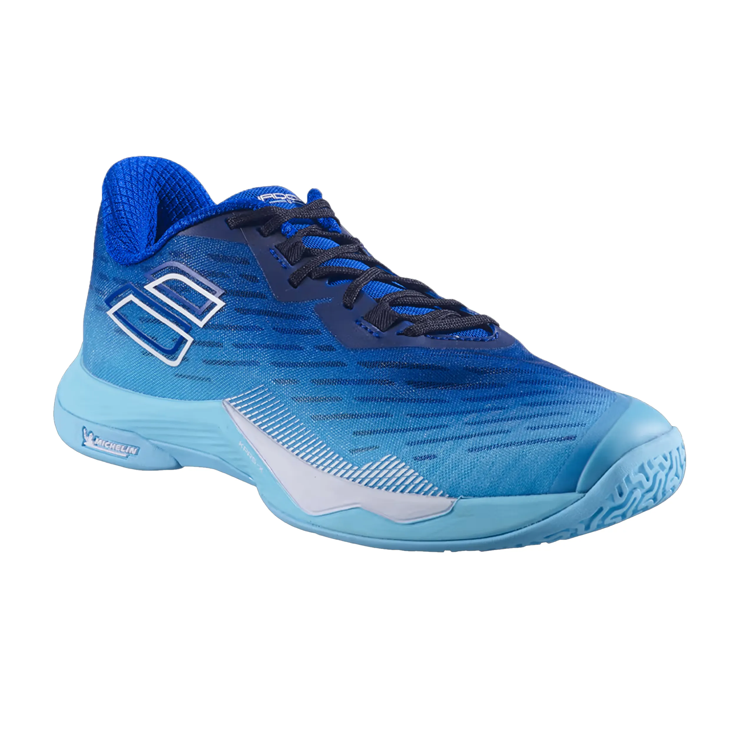 Babolat Shadow Tour 5 Badminton Shoes for Men (Ceramic Blue)