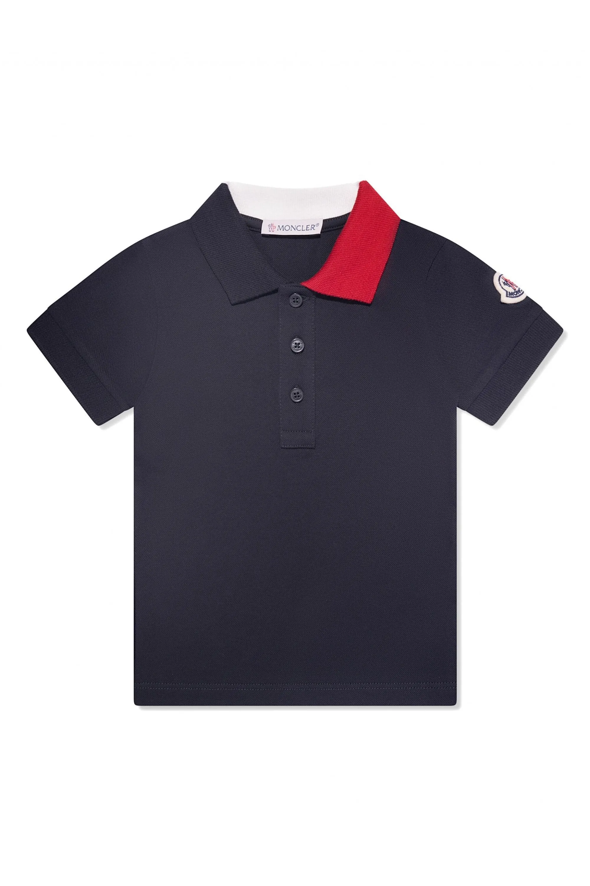 Baby RWB Collar Polo Shirt Black