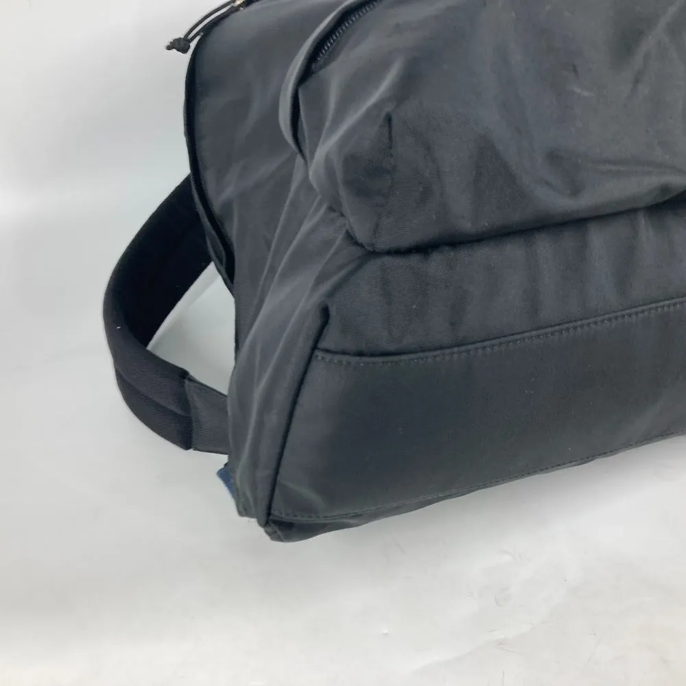 BALENCIAGA Backpack 507460 Nylon black By color Wheel logo mens