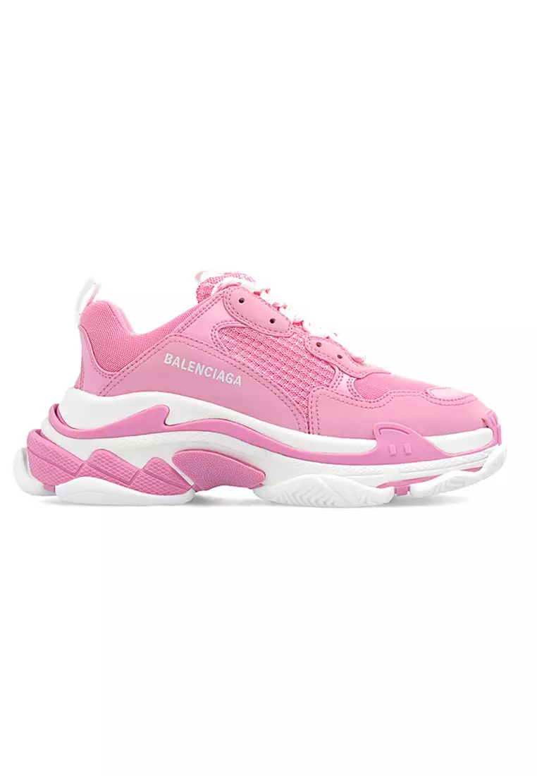 BALENCIAGA Balenciaga Triple S Logotype Women's Sneakers in Pink