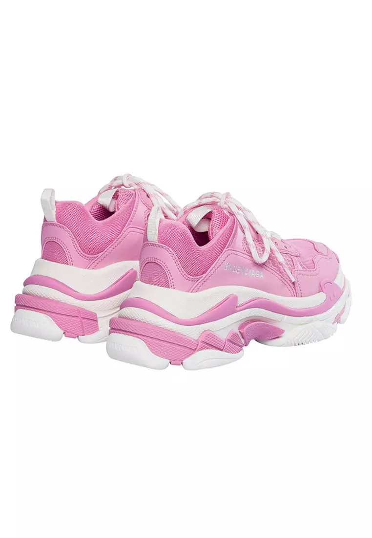 BALENCIAGA Balenciaga Triple S Logotype Women's Sneakers in Pink