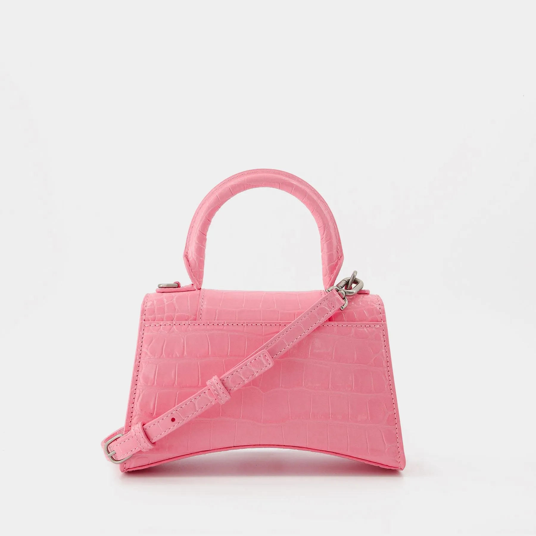 Balenciaga  Hourglass Xs Bag - Balenciaga -  Soft Pink - Leather