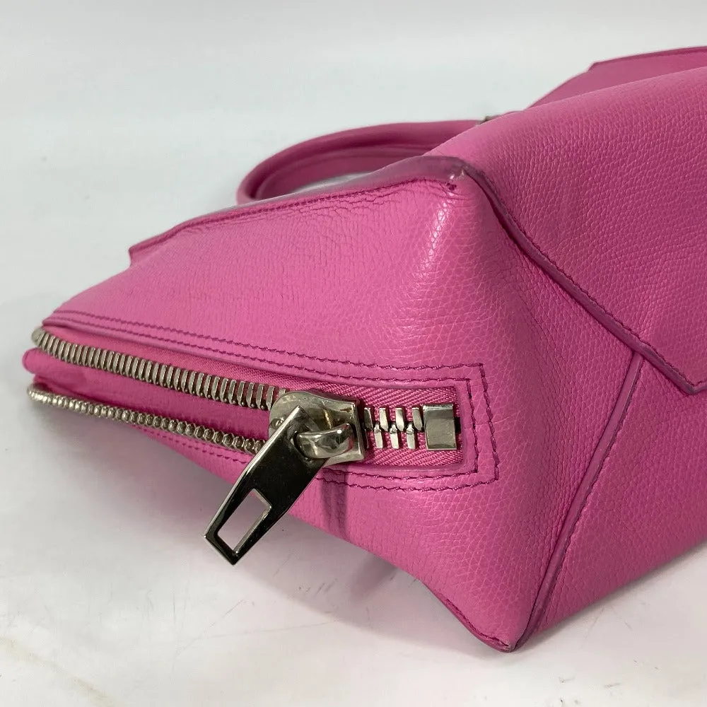 BALENCIAGA Shoulder Bag 399531 leather pink The Paper Mini 2way Women