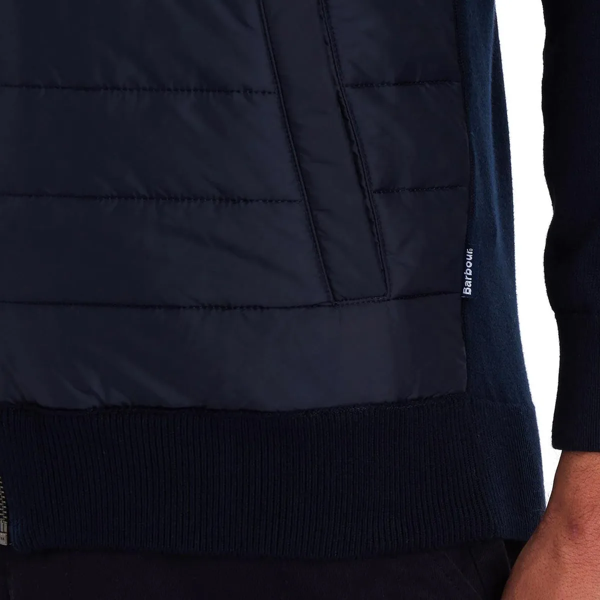 Barbour - Carn Baffle Zip Through Jacket in Navy