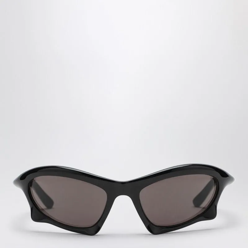 BAT RECTANGLE SUNGLASSES BLACK