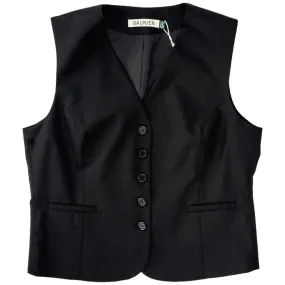 Baukjen Black Melanie Recycled Waistcoat