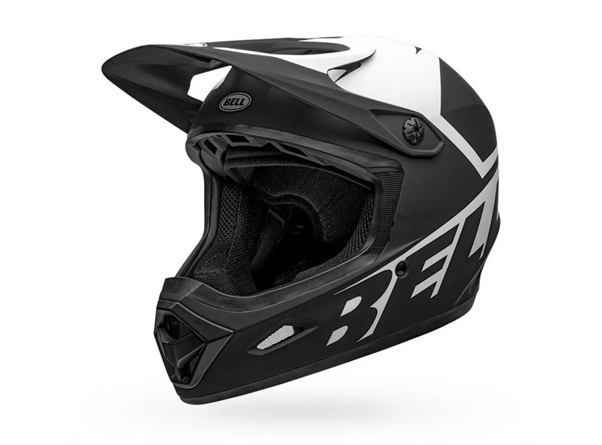 Bell Transfer Full Face Helmet - Matt Black-White - 2020