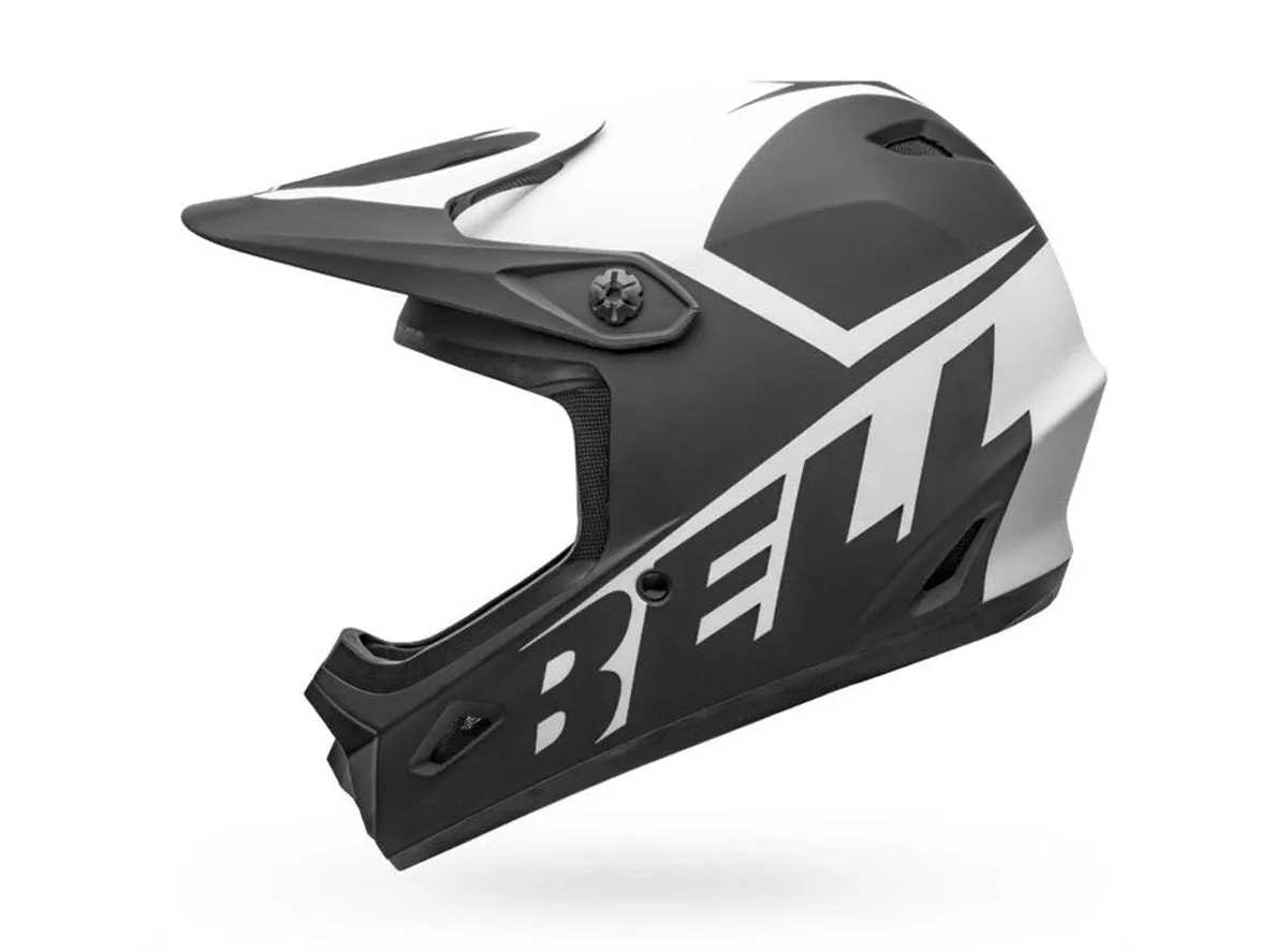 Bell Transfer Full Face Helmet - Matt Black-White - 2020