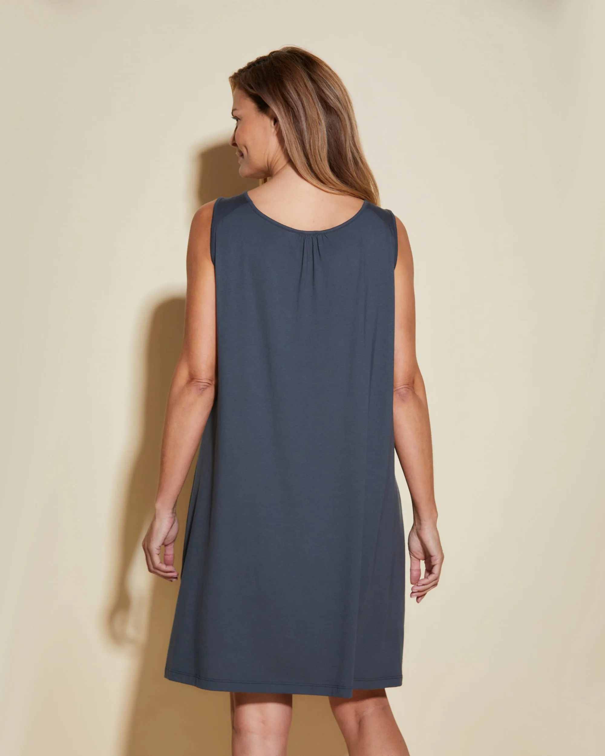 Bella Tank chemise with pockets