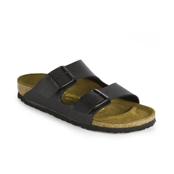 Birkenstock Women's Arizona Slim Fit Double Strap Sandals - Black