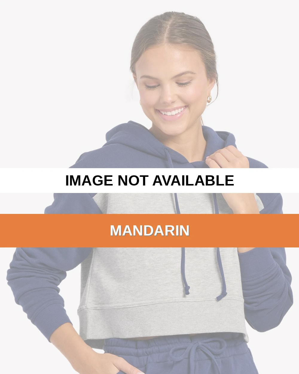 Boxercraft BW5404 Women's Cropped Fleece Hooded Sweatshirt SKU: BW5404