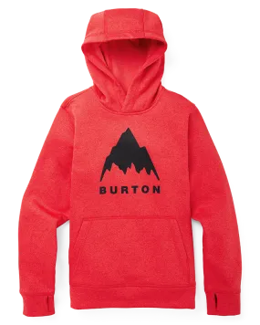 Burton Kids' Oak Pullover Hoodie - Tomato Heather