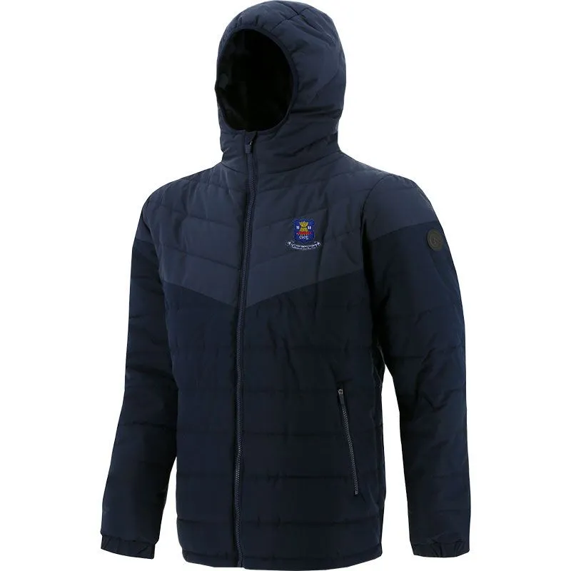 Caherlistrane GAA & LGFA Kids' Maddox Hooded Padded Jacket Marine