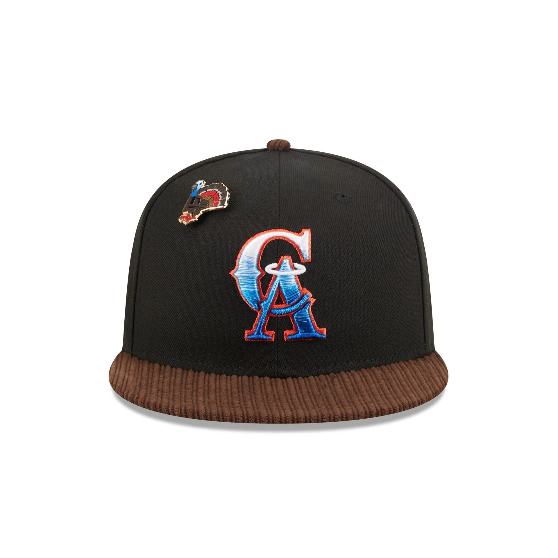 California Angels Feathered Cord 59FIFTY Fitted Hat