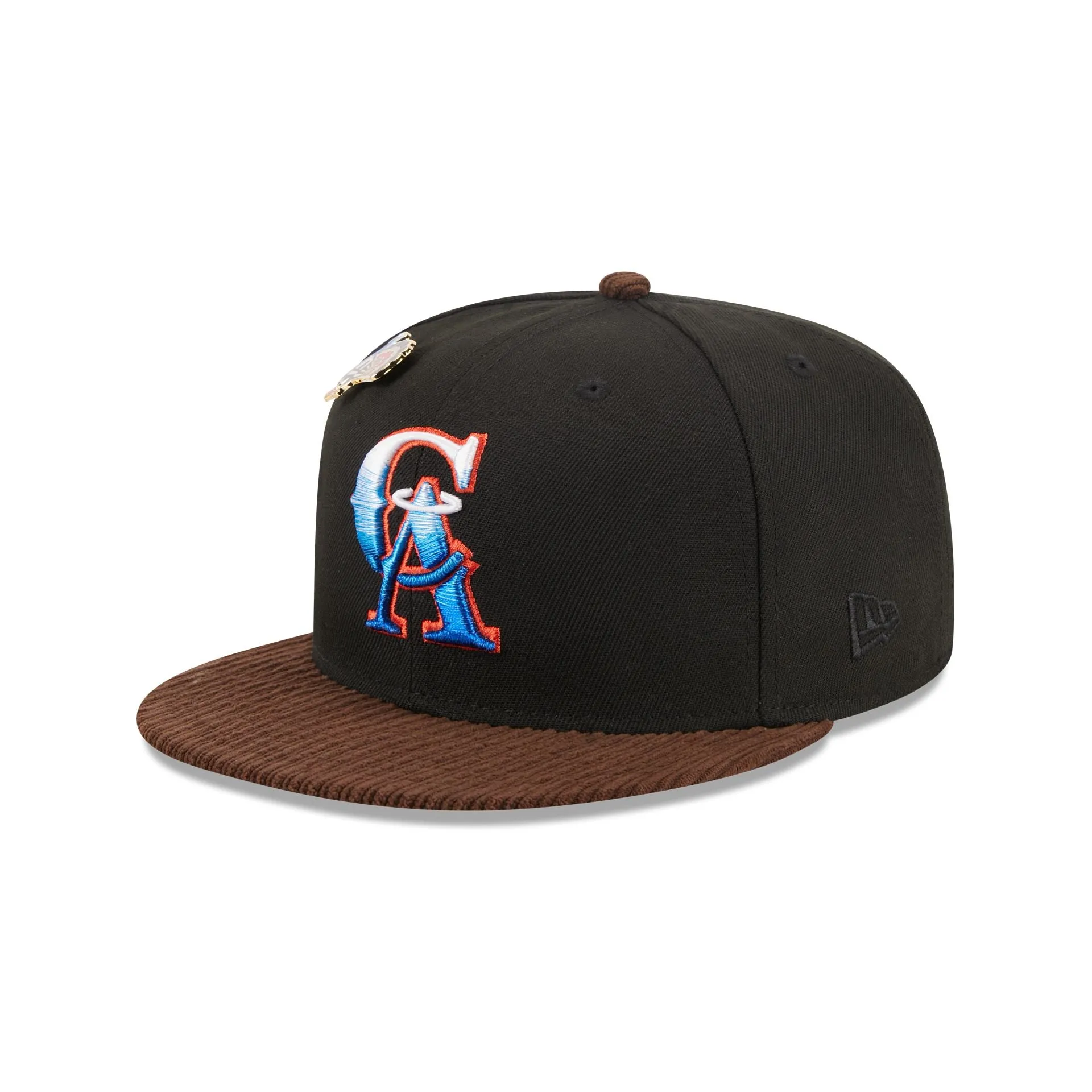 California Angels Feathered Cord 59FIFTY Fitted Hat