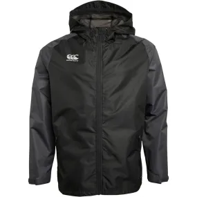 Canterbury Mens Pro II Vaposhield Full Zip Water Resistant Jacket Black