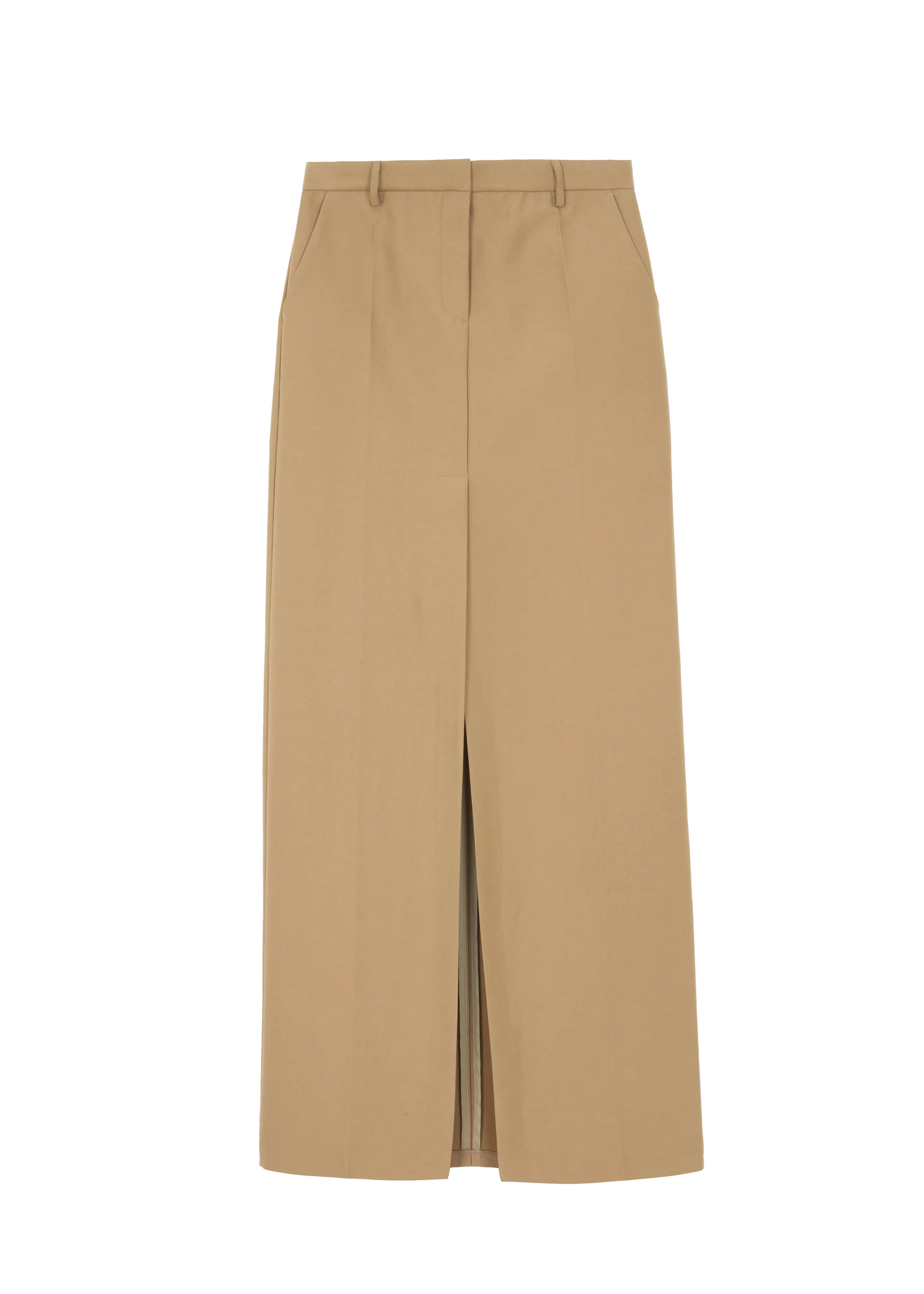 Carley Long Skirt - Camel