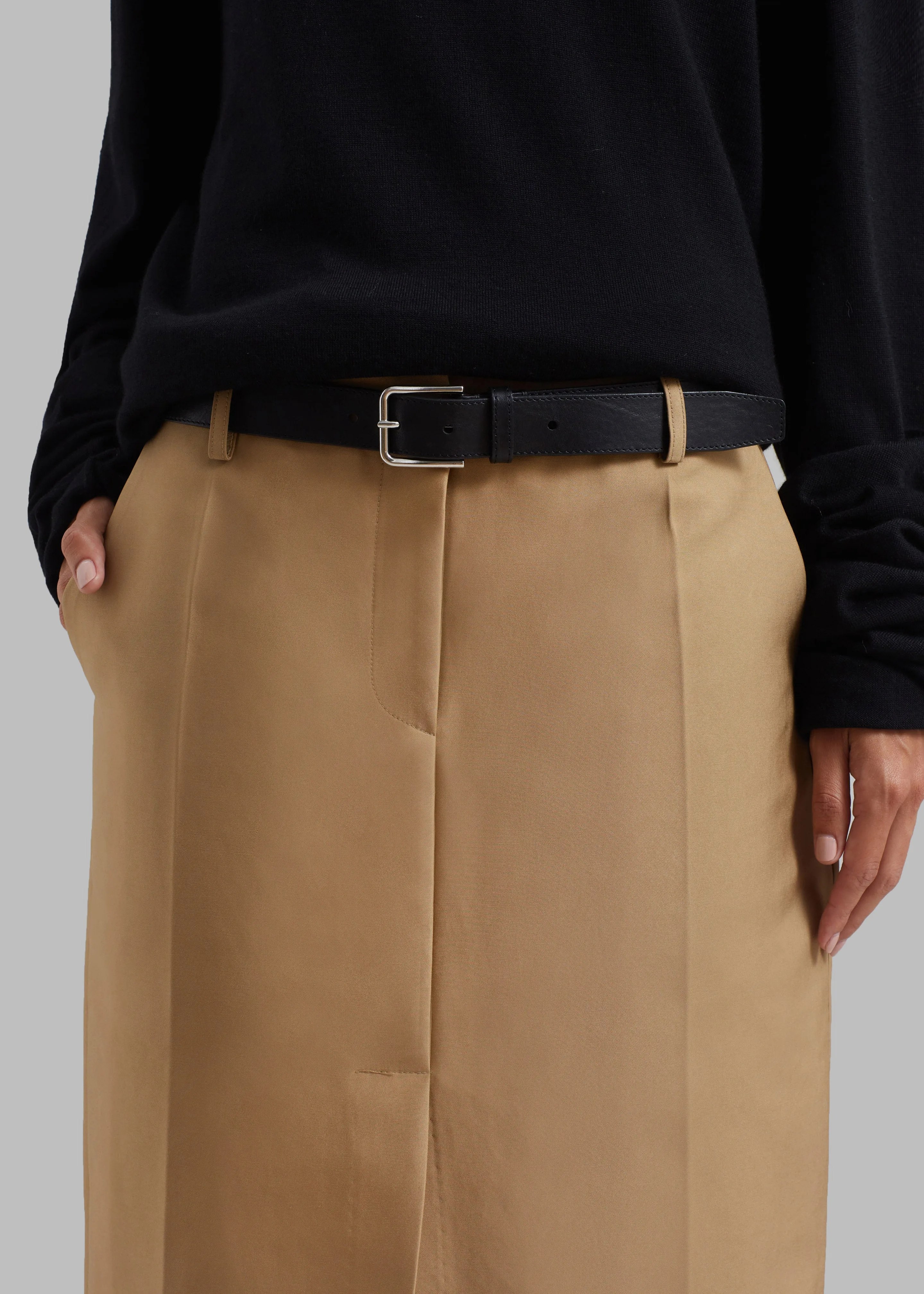 Carley Long Skirt - Camel