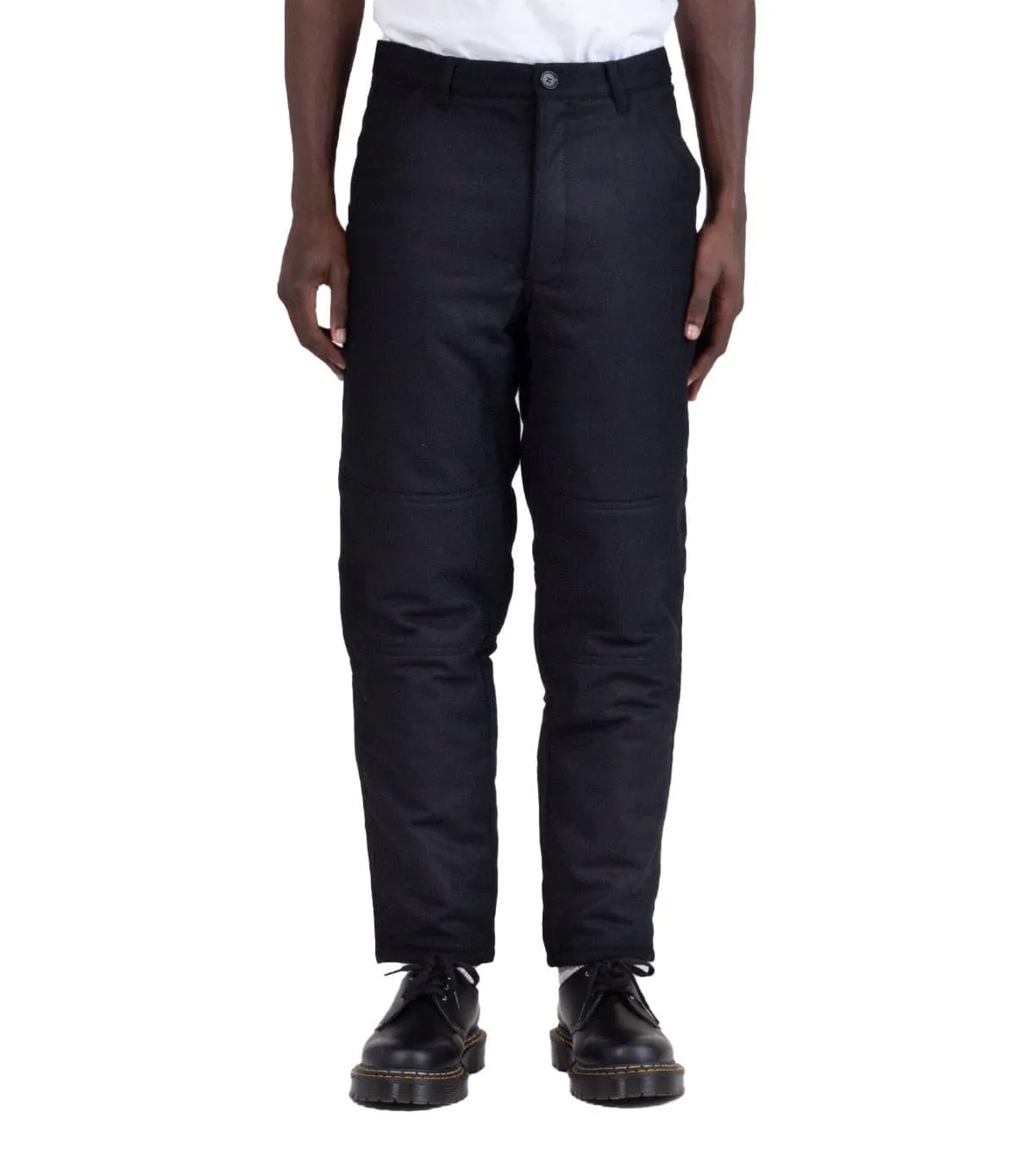 CdG SHIRT Woven Workwear Pants Black