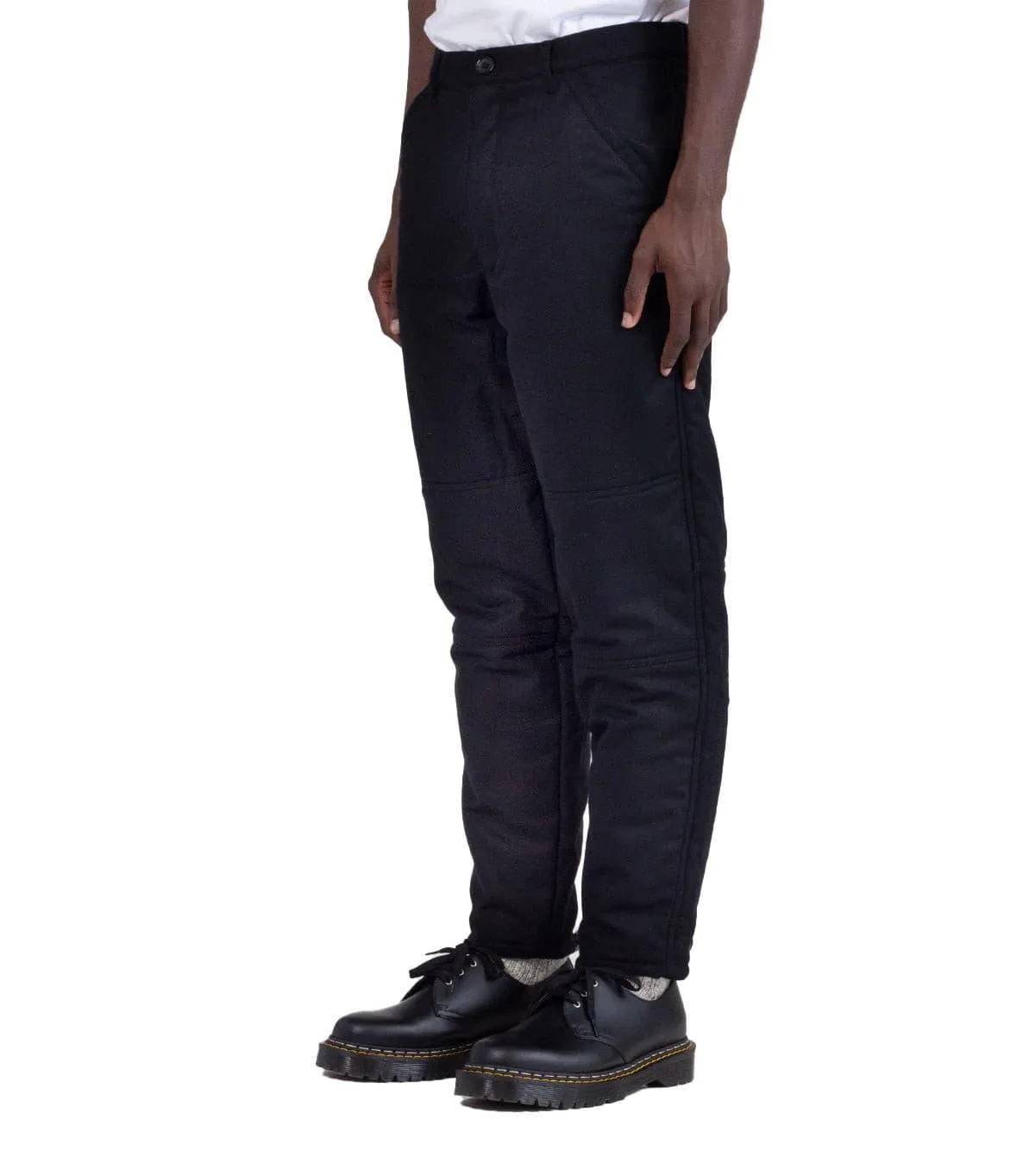 CdG SHIRT Woven Workwear Pants Black