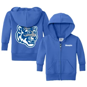 Chad & Jake  Memphis Tigers Toddler Royal Logo Full-Zip Hoodie Jacket