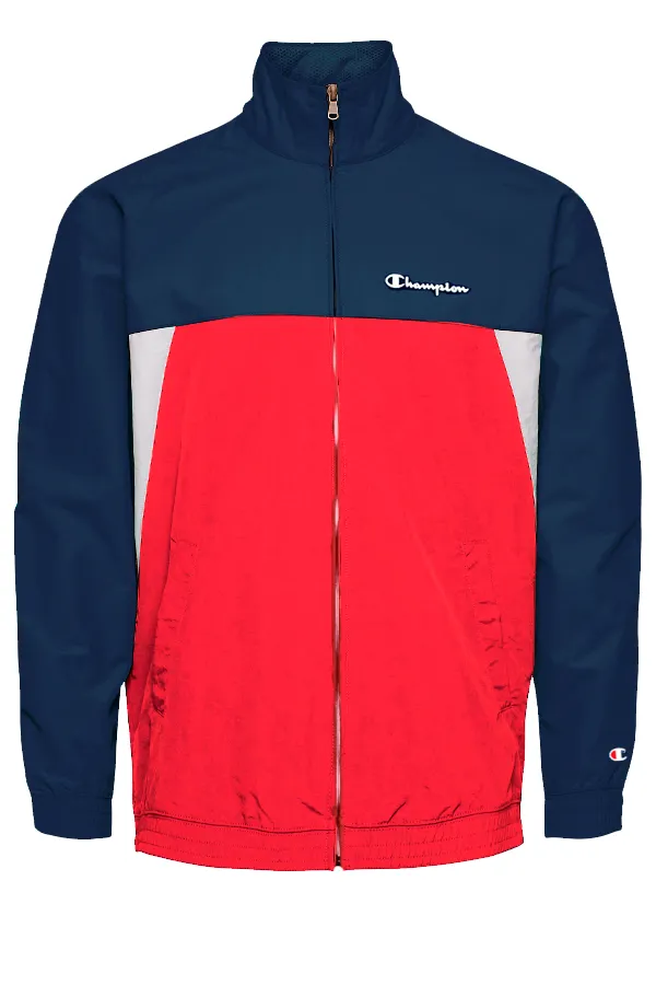 Champion Full Zip Jacket Navy/Red