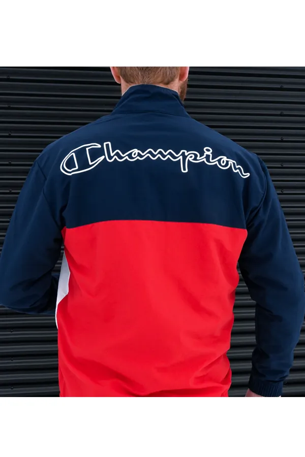 Champion Full Zip Jacket Navy/Red