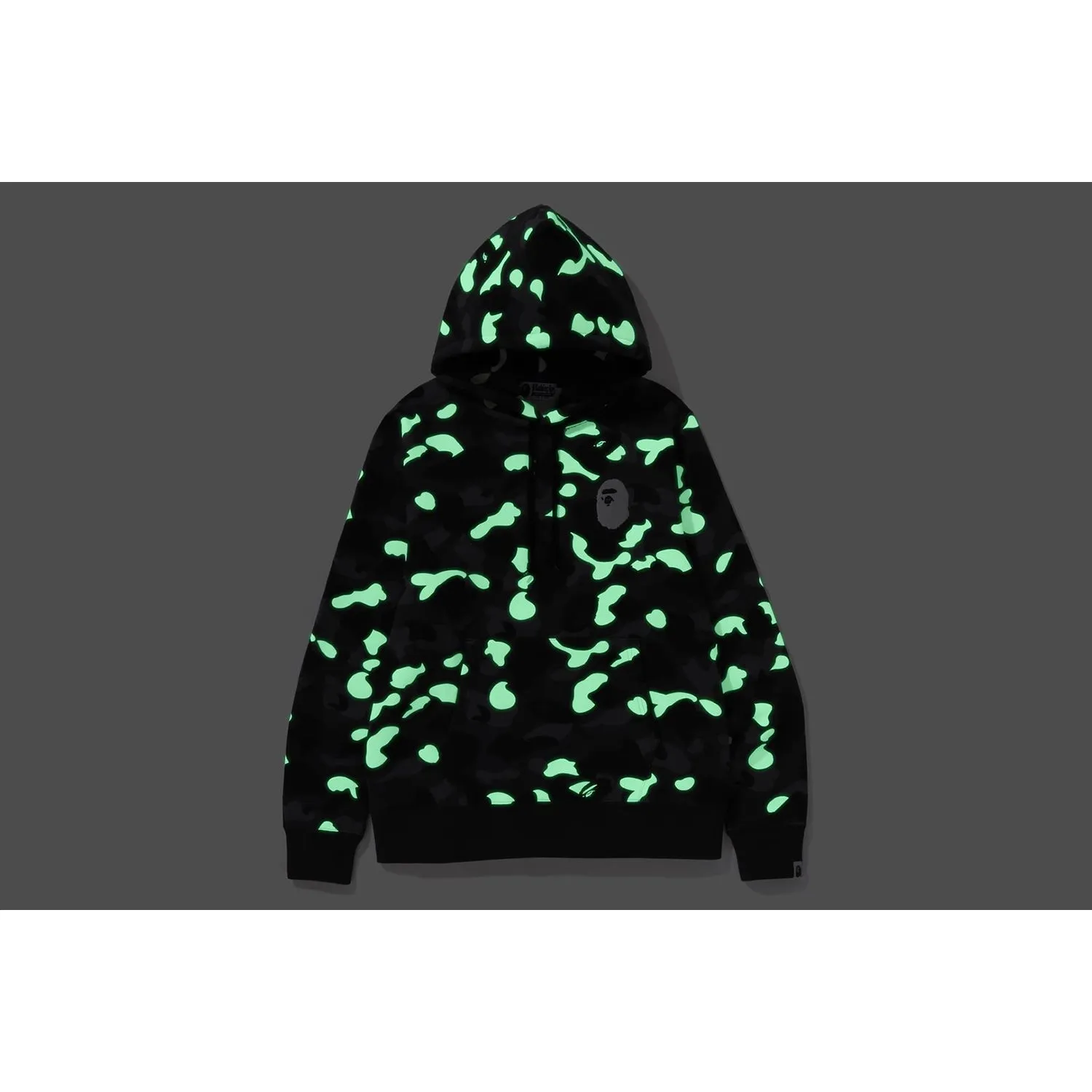 CITY CAMO LARGE APE HEAD PULLOVER HOODIE MENS