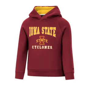 Colosseum Iowa State Cyclones Toddler Cardinal Chimney Sweep Raglan Pullover Hoodie